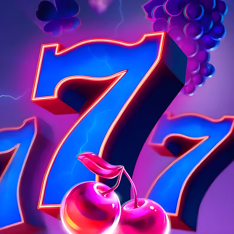777bet Casino slot-themed image displaying the number 777 with red cherries, symbolizing classic slots, lucky spins, and real-money wins.